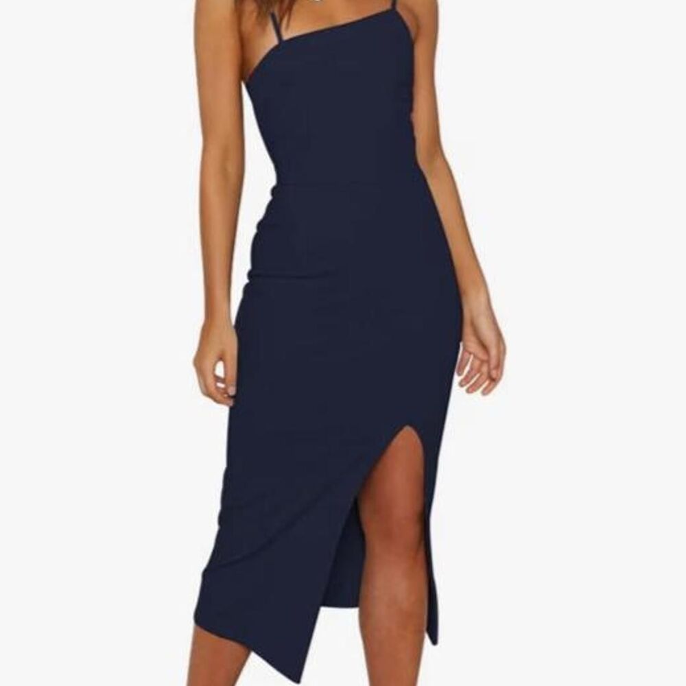 Unbranded Women's Navy and Blue Dress